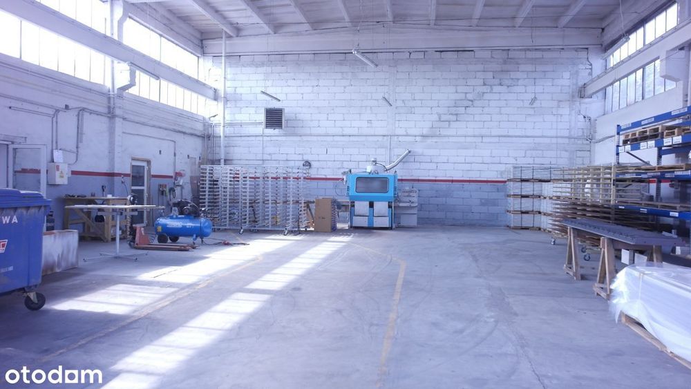 Hala na wynajem 470,5 m² z pełnym wyposażeniem