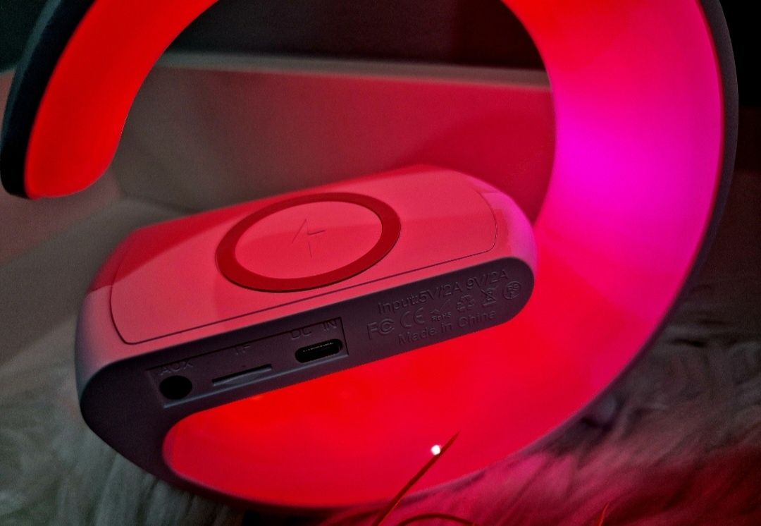 Rádio despertador bluetooth