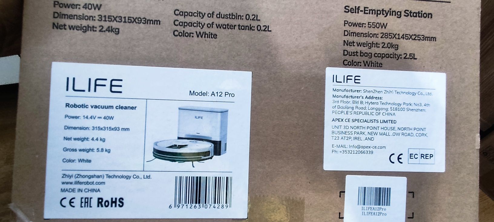 Robot sprzątający ilife A12 Pro Nowy