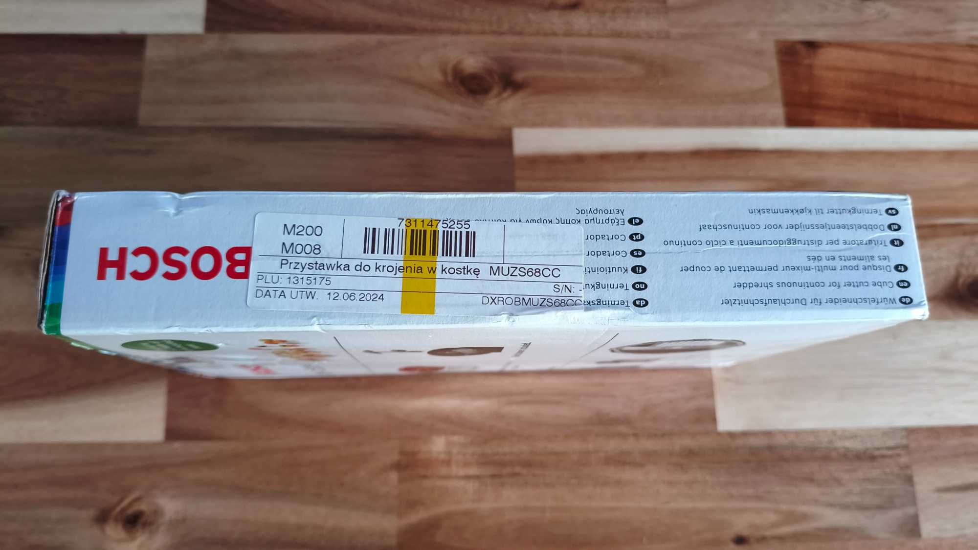Przystawka do krojenia w kostkę BOSCH MUZS68CC kostkarka do robota