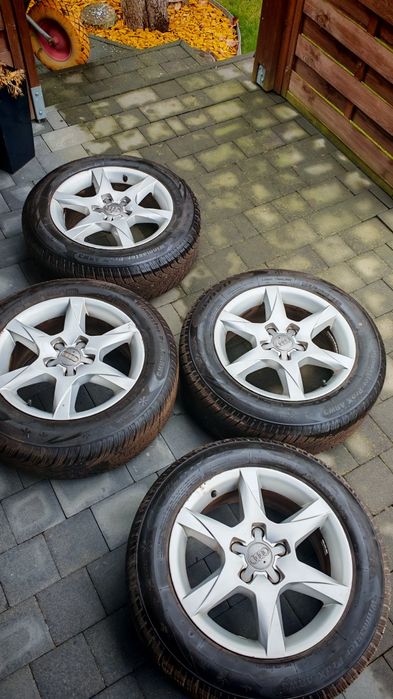 5x112 Felgi z oponami zima 16 Audi A6 C6
