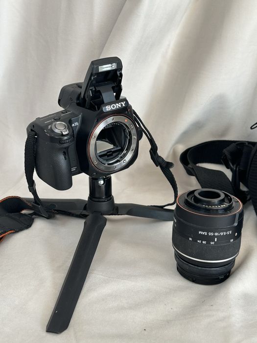 Aparat prodesjonalny lustrzanka SONY alfa35