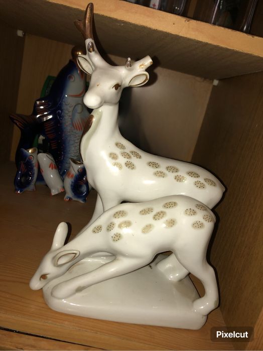 Статуетка «Олені на водопої»