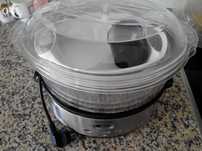Maquina coser vapor