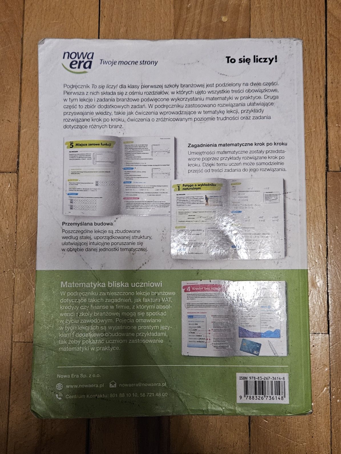 Podręcznik do matematyki "to sie liczy"