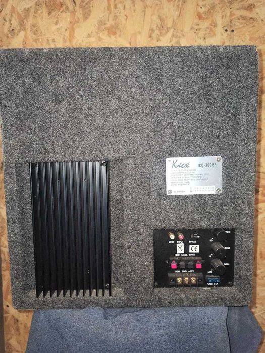 Aвтомобильный Сабвуфер KICX ICQ 300 BA