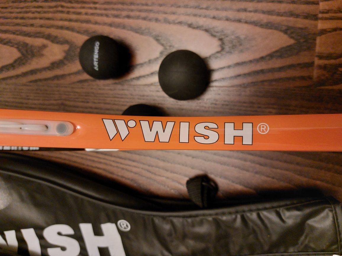 Rakiety do squasha Wish 9902, jak nowe!