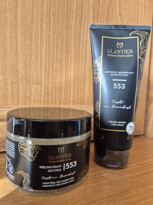 Zestaw do ciała peeling solny i balsam