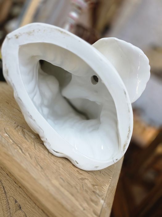 Duża figurka porcelanowa dwa pawie  paw 42 cm #1731  Stylowy Węgrów