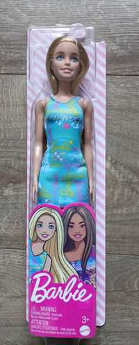 Lalka w sukience Barbie Blondynka HGM59
