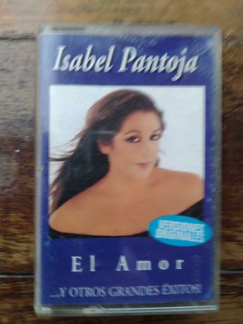 Cassetes musica originais - Isabel Pantoja - El Amor