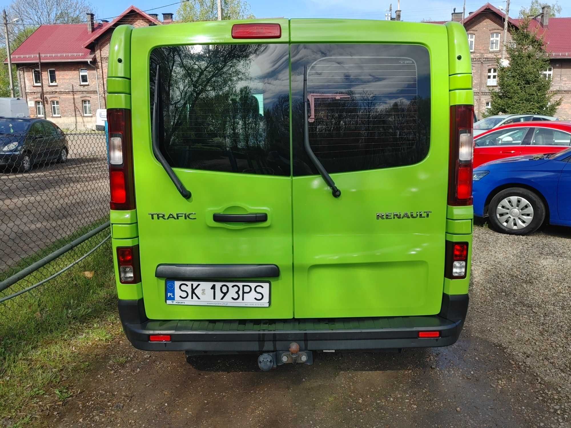 RENAULT TRAFIC 1.6 125 KM, 9 Miejsc, Super Stan, Klima, Piękny, BRUTTO
