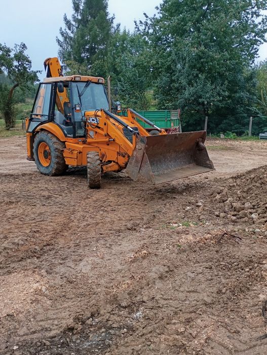 Jcb 3cx cat 428c umowa koparko ładowarka 4x4