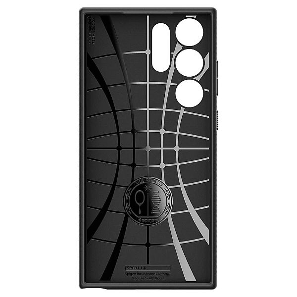 Spigen Liquid Air Galaxy S23 Ultra Matte Black