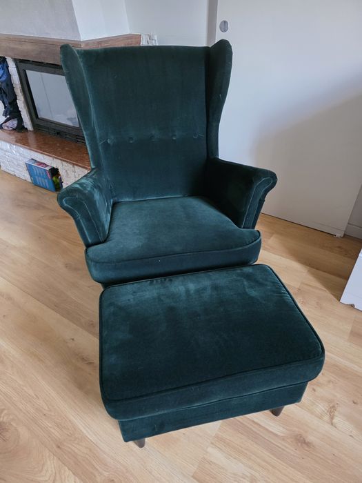 Fotel uszak Ikea strandmon