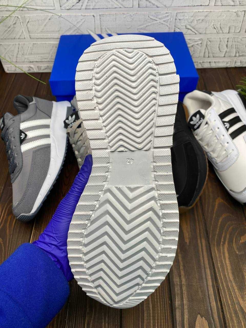 ЗНИЖКА‼️ 43 (28 см) Adidas Retropy адидас ретропі сірі кросівки