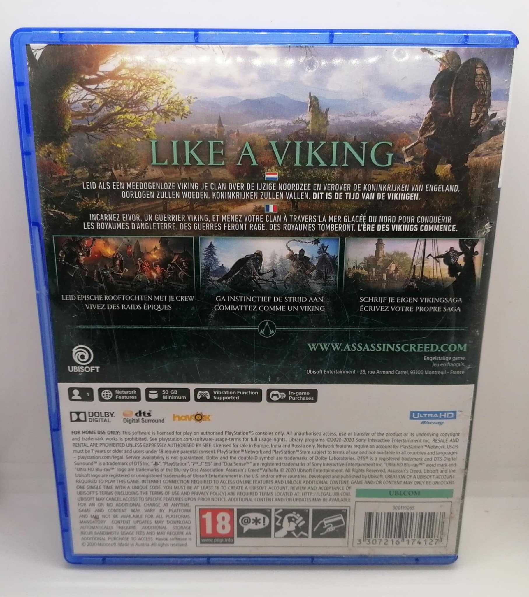 Gra PS5 Assassins Creed Valhalla
