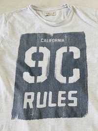 Zara T-shirt chłopięcy rozmiar 152 szary California