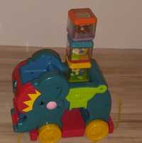 Słoń z klockami Fisher Price