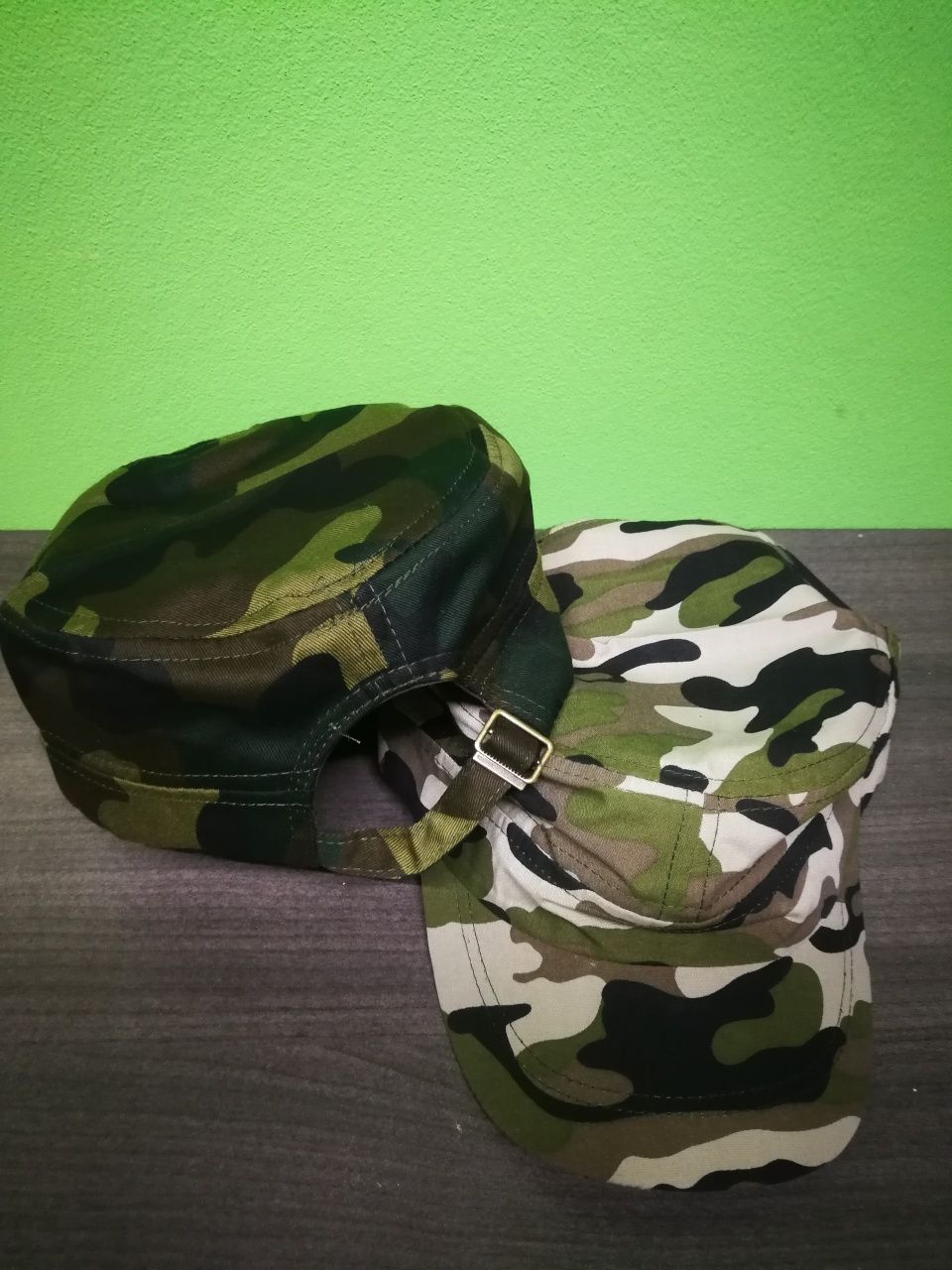 Boina estilo militar camuflado Bonés camuflados novos