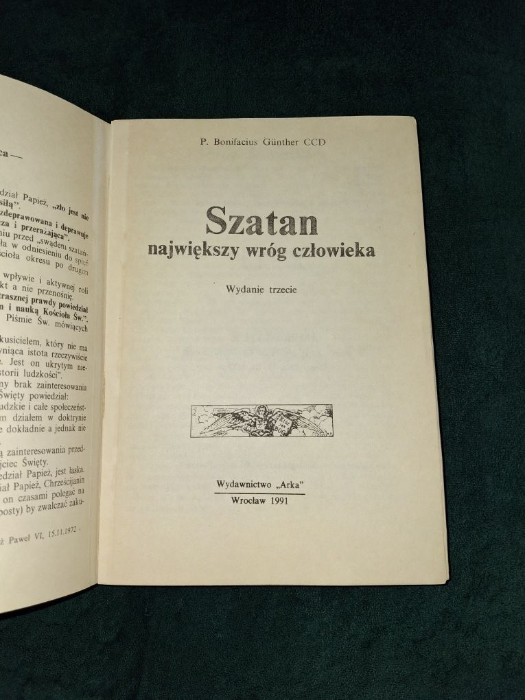 Szatan istnieje naprawdę Bonifacius Gunther