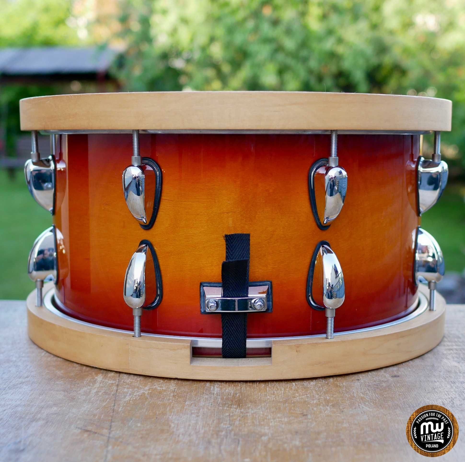 Werbel MW-Vintage Maple Custom Wood Hoop 13" x 7” Tobacco ‼️