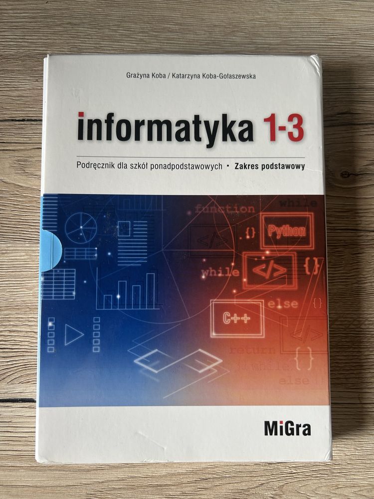 Podreczniki do informatyki dla szkoty sredniej "Informatyka 1-3"