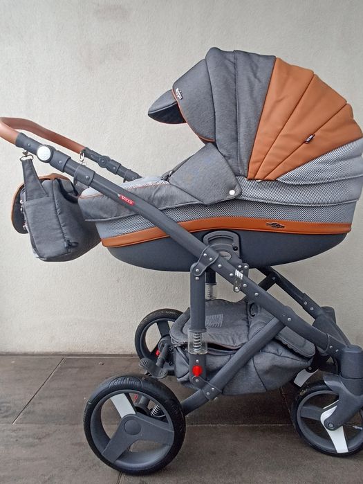 Wózek 3w1, 4w1 Adamex vicco z fotelikiem cybex