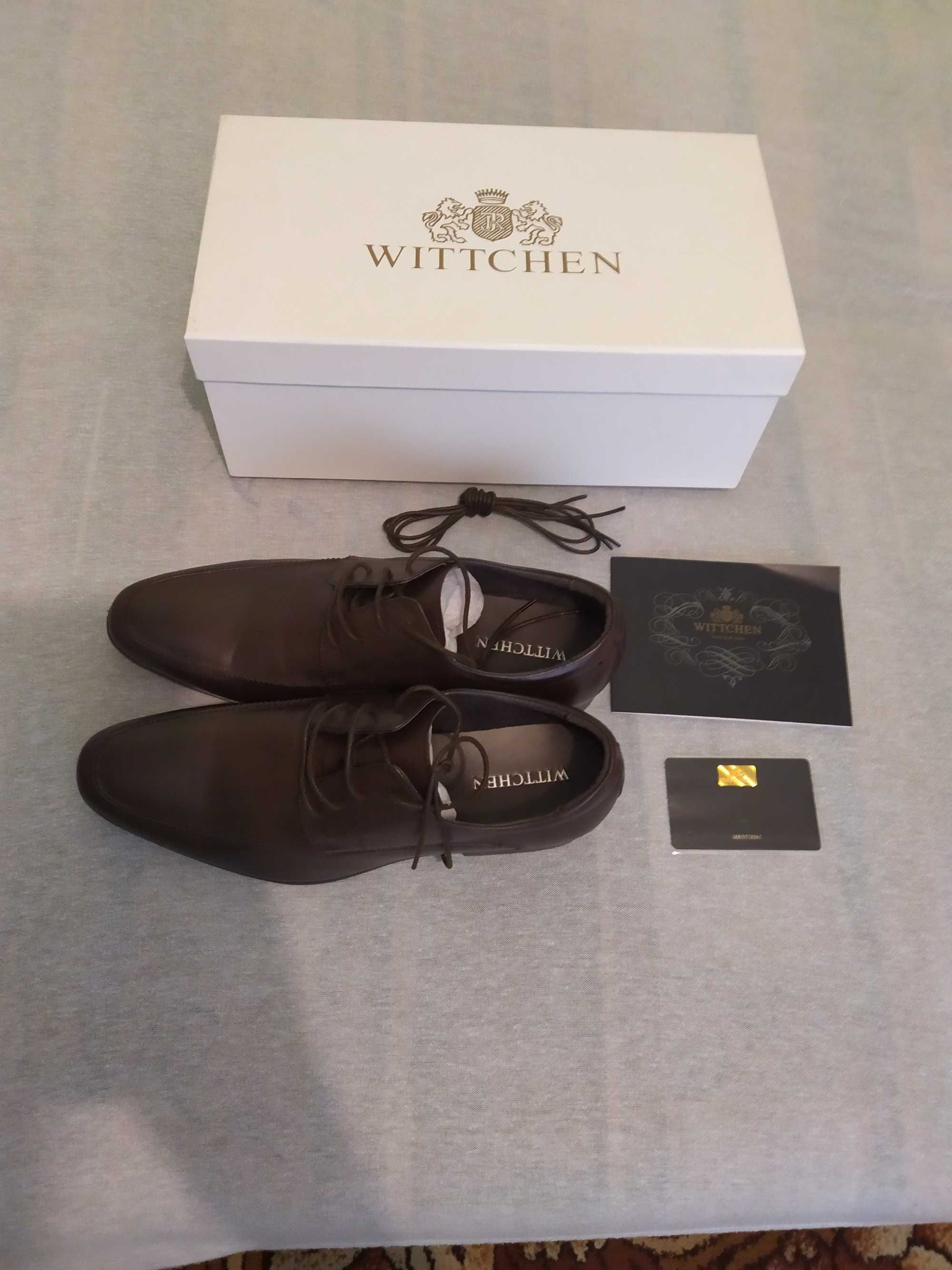 Nowe pantofle WITTCHEN buty męskie / dziecięce r.40  eleganckie wesele