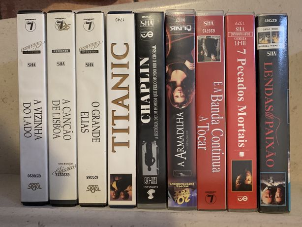 20 Filmes VHS originais