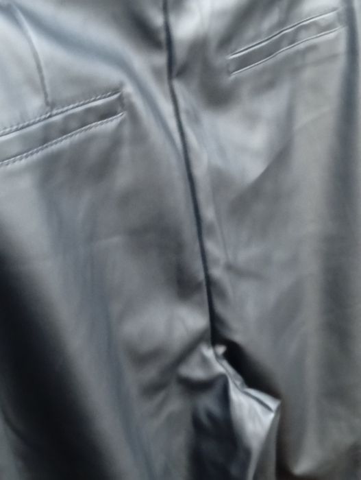 Брюки палаццо качеств.кожзам Турция новые