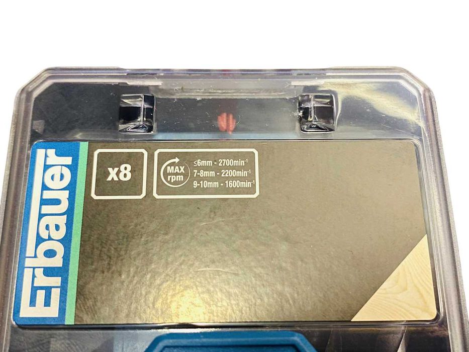 Erbauer Zestaw Wierteł Do Drewna 8Szt.