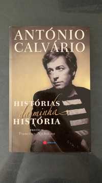 Livro “Histórias da minha história” de António Calvário