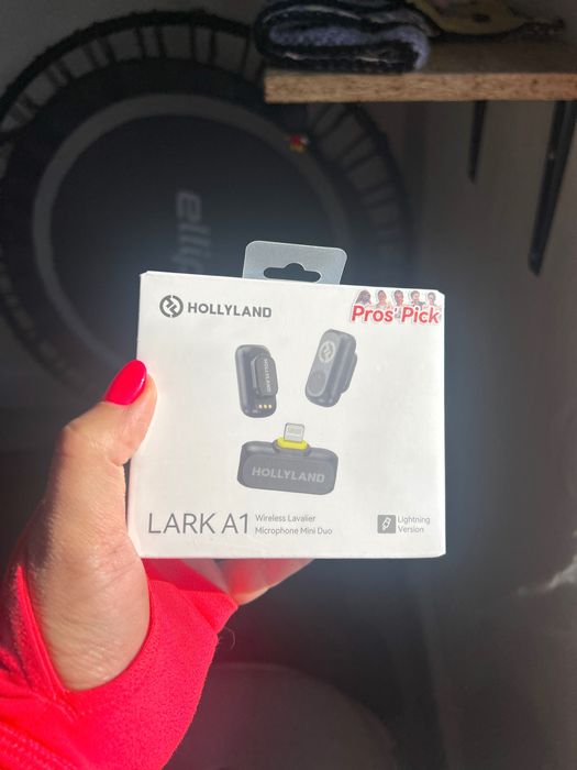 Hollyland Lark A1 Lightning - Mini micros sem fios c/ íman *selado*