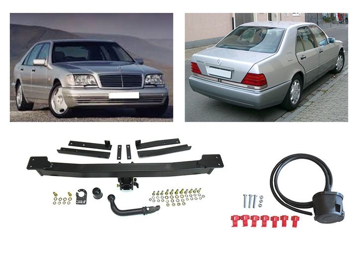 Słupsk Automat Hak Holowniczy+wiązka Mercedes W140 S-klasa 1991do1998