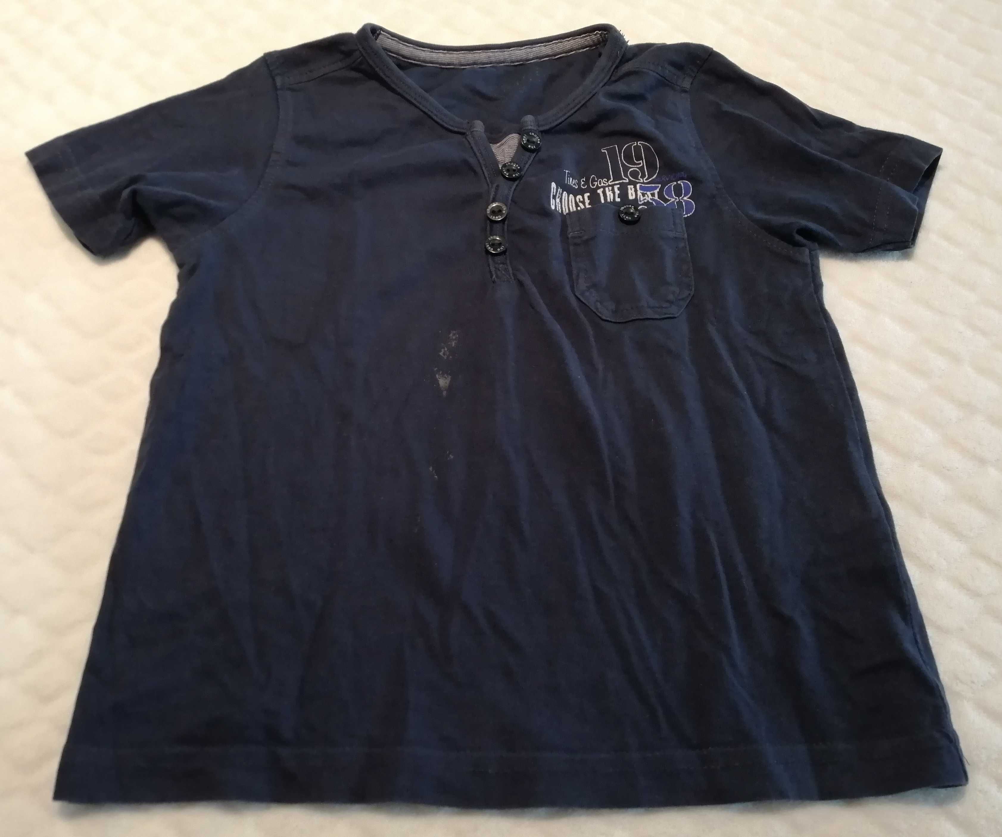 Koszulka, krótki rękaw, T-shirt, chłopięca, 110 (Odzież)