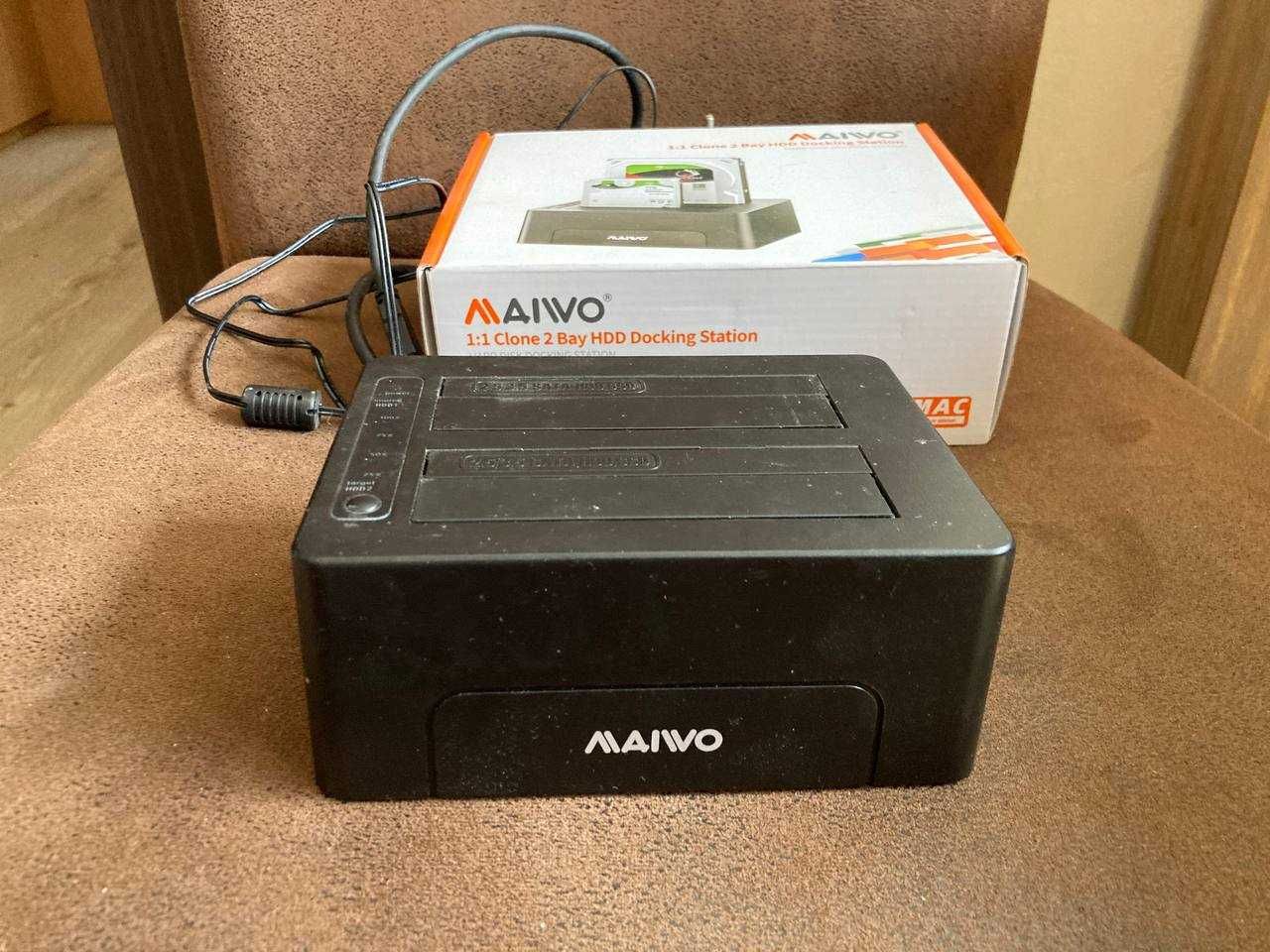Док-станция для жестких дисков Maiwo K3082 SSD/HDD