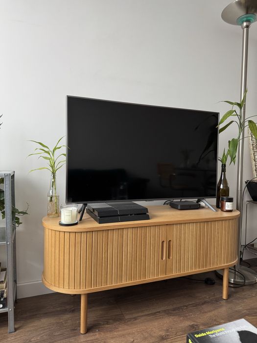 Jysk szafka RTV w stylu japandi/scandi