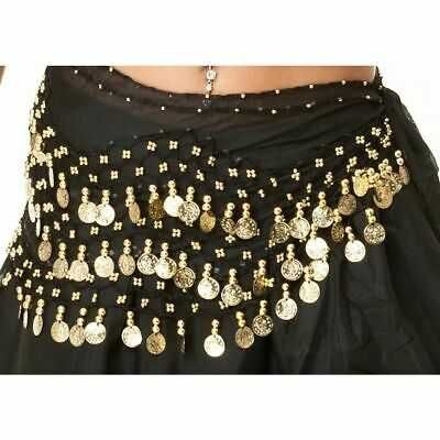 chusta do tańca brzucha czarna