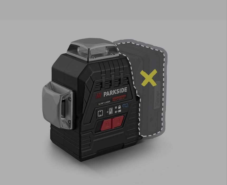 Akumulatorowy laser krzyżowy PARKSIDE PERFORMANCE® 20 V »PKLLP 3360-Li
