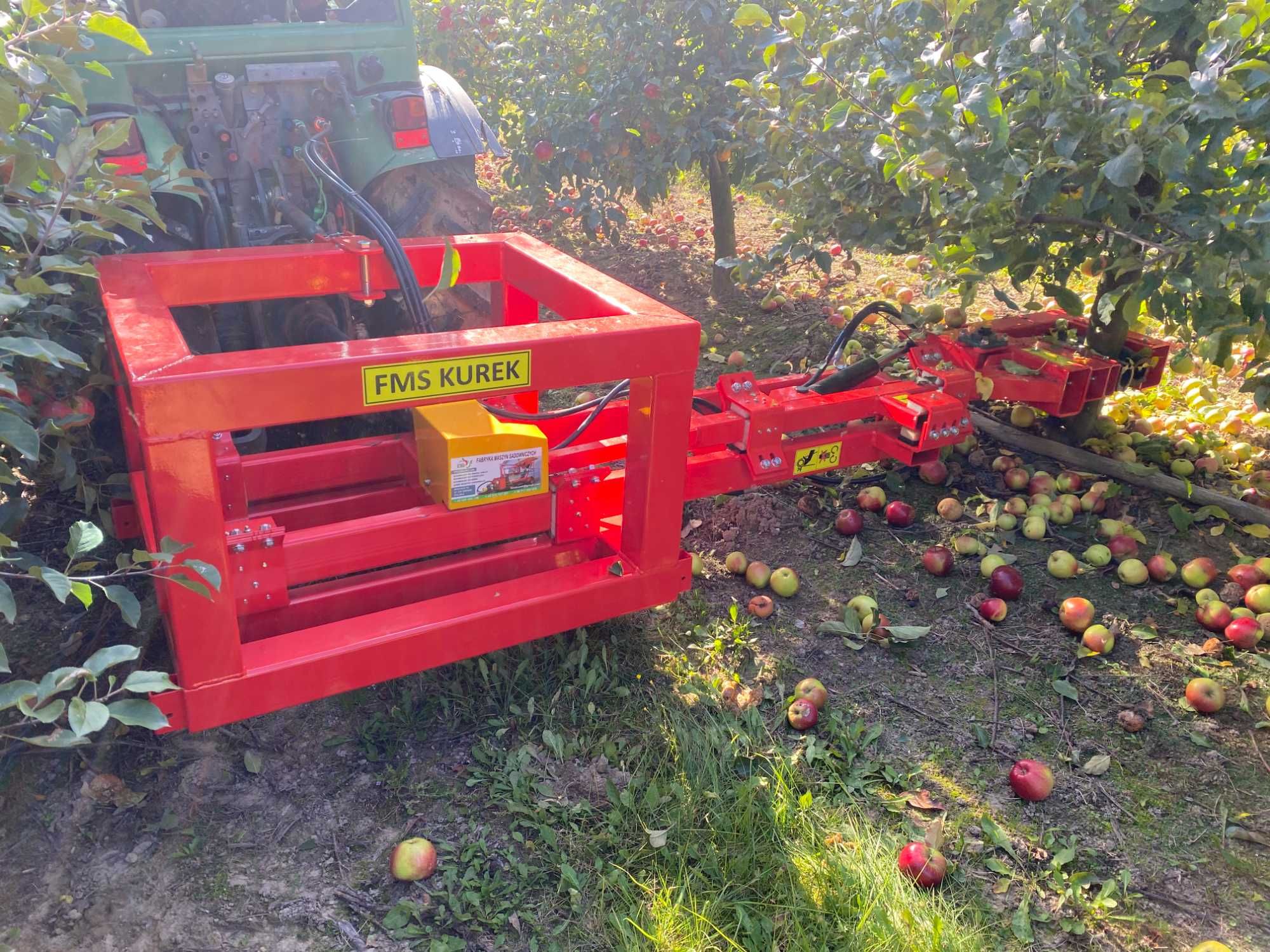 Otrzasarka do jabłek, sadowniczy, FMS KUREK wiśni PRODUCENT 2023r