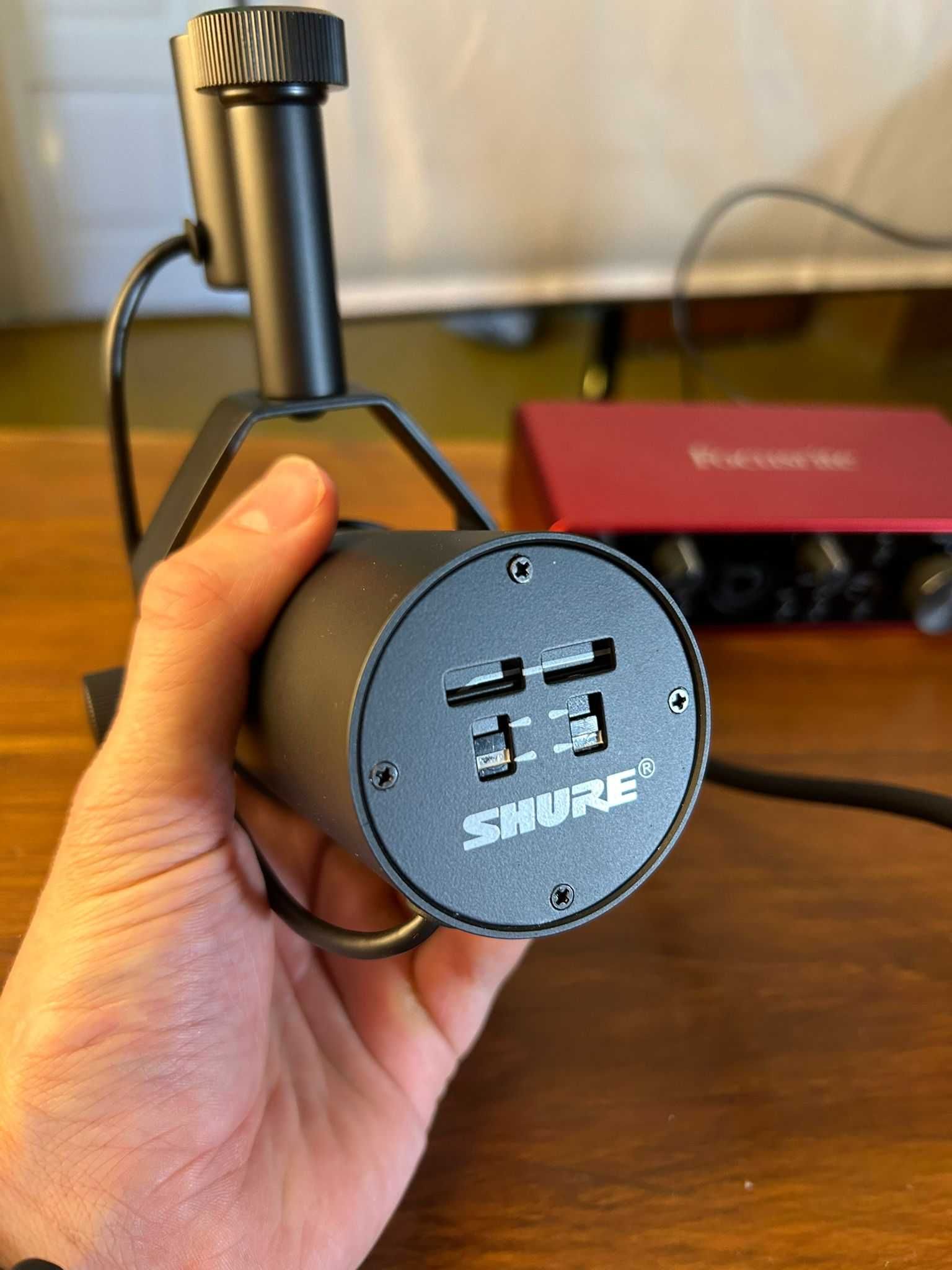 Zestaw Mikrofon Shure SM7B Idealny Stan