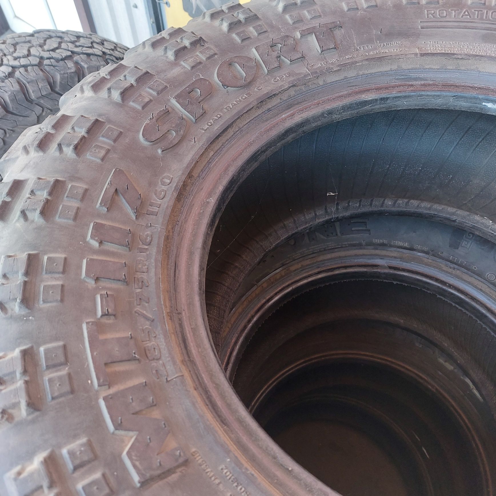 Колеса 285 75 16 Silverstone 33 11.5 шини 70 резина болотна грязева