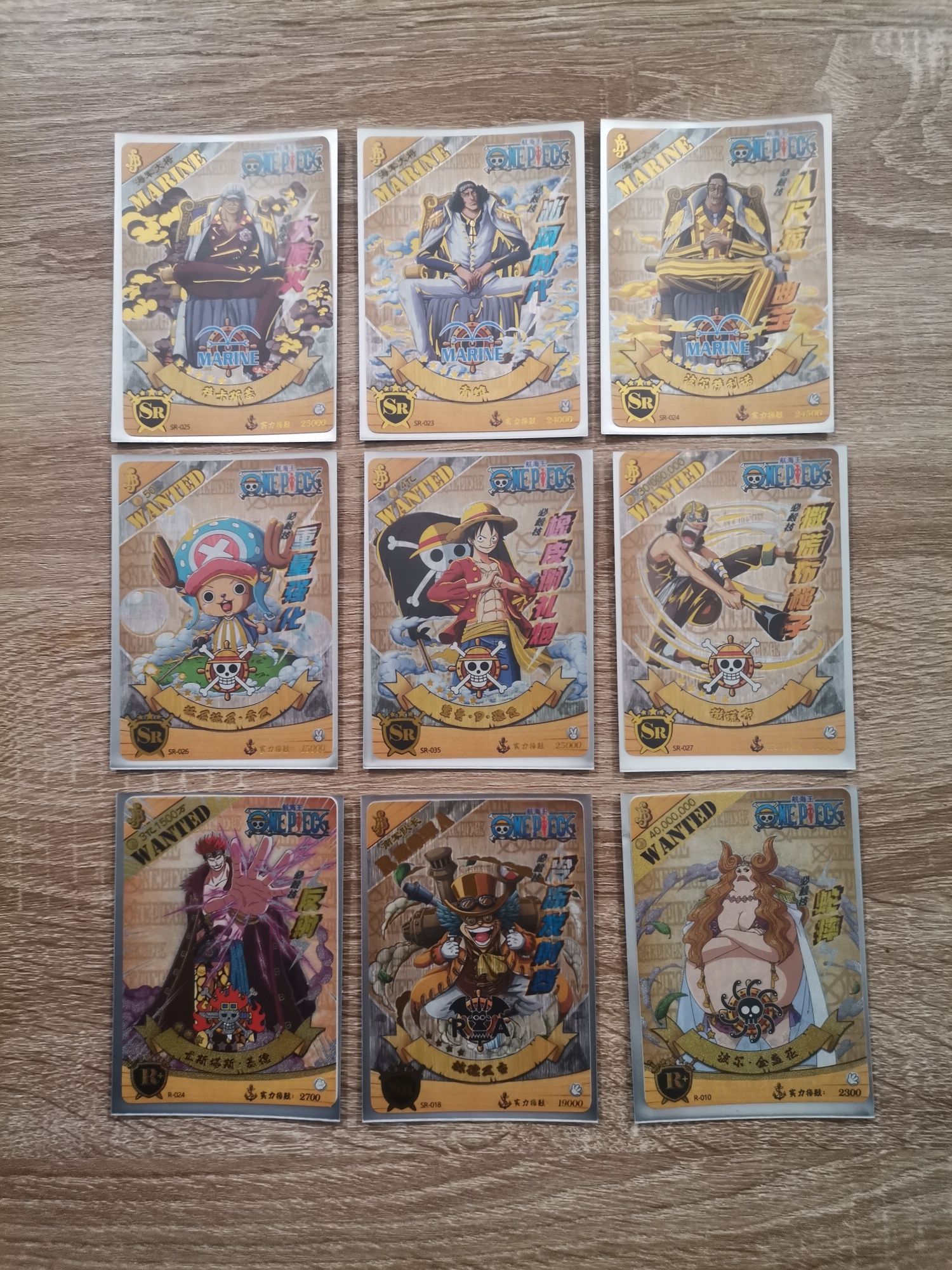 Cartas one piece