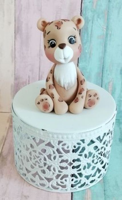 Lampart z masy cukrowej