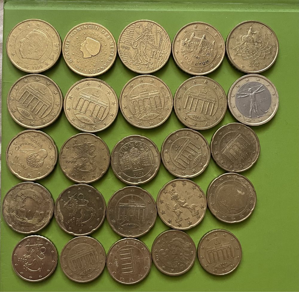 Монети монета евро євро
