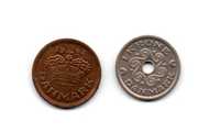 moedas antigas dinamarca