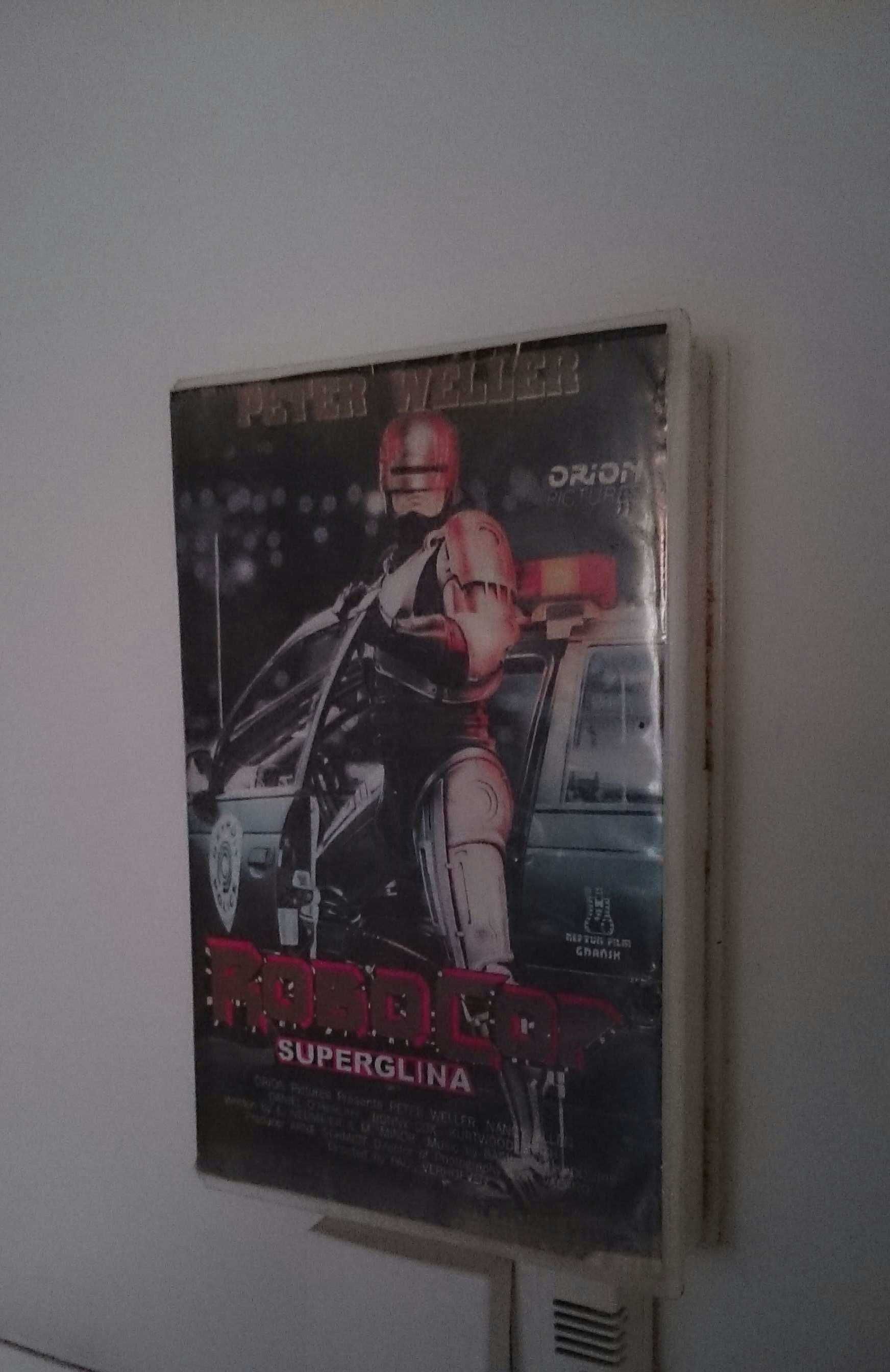 Robocop 1/2/3 / Pamięć Absolutna / Wielki Szef / Polowanie VHS FILMY
