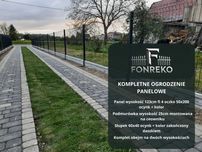Kompletne Zestawy Ogrodzenie Panelowe + Podmurówka Gotowe Warianty