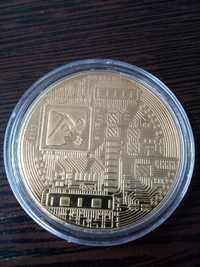 Сувенірна монета Біткоін
